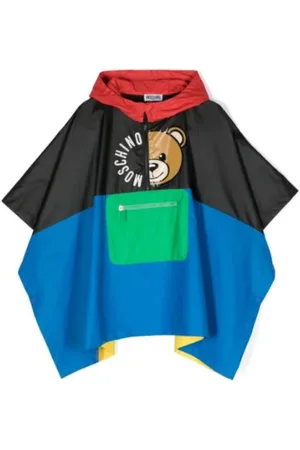Moschino Jassen, Dames, Veelkleurig, L, Kleurrijke Jas Collectie