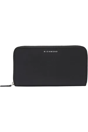 John Richmond Accessoires, Dames, Zwart, ONE Size, Leer, Wallets Cardholders