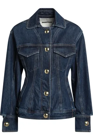 DARKPARK Jassen, Dames, Blauw, S, Denim, Denim jas