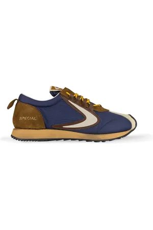 Valsport 1920 Schoenen, Heren, Blauw, 42 EU, Nylon, Handgemaakte Blauwe Nylon Sneakers