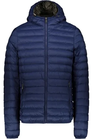 Ciesse Jassen, Heren, Blauw, 2Xl, Nylon, Franklin Hooded Donsjack 800 Fill Power Blauw Mannen