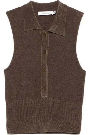 AYA MUSE Tops, Dames, Bruin, XS, Chocolade Brisa Top