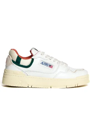 Autry Schoenen, Heren, Wit, 44 EU, Leer, Witte Bos Sneakers