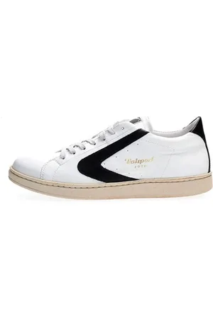 Valsport 1920 Schoenen, Heren, Wit, 40 EU, Katoen, Witte leren herensneaker Tournament model