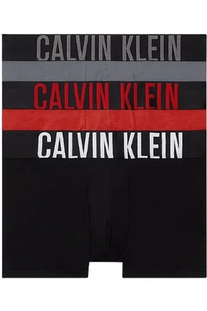 Calvin Klein Ondergoed, Heren, Veelkleurig, L, Katoen, Boxers 3 Pack