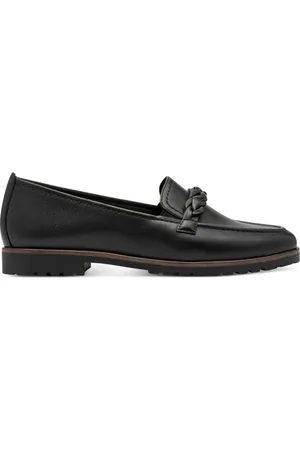 Tamaris Schoenen, Dames, Zwart, 39 EU, Zwarte Gesloten Loafers voor Vrouwen