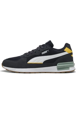 PUMA Schoenen, Heren, Blauw, 41 EU, Blauwe Graviton Sneakers voor Mannen
