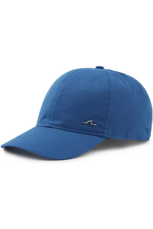Paul & Shark Accessoires, Heren, Blauw, M, Katoen, Katoenen baseballpet met haaienvin