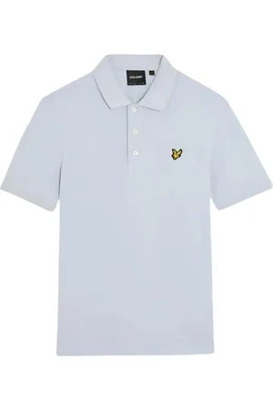 Lyle & Scott Tops, Heren, Blauw, L, Tijdloos Klassiek Poloshirt