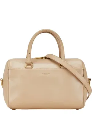 Saint Laurent Pre-owned, Dames, , ONE Size, Leer, Tweedehands leren handtassen