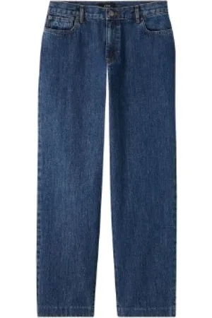 A.P.C. Jeans, Dames, Blauw, W28, Denim, Nieuwe Sailor Jeans Indigo Gewassen