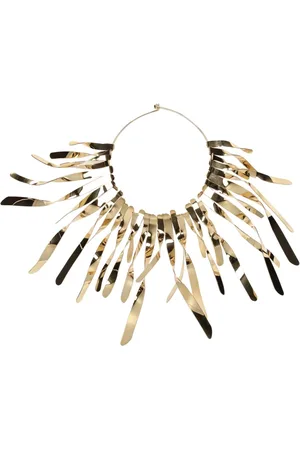 Jil Sander Accessoires, Dames, Geel, ONE Size, Bijoux Golden
