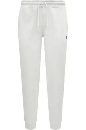 K-Way Broeken, Dames, Wit, L, Witte Fleece Dames Vrijetijdsbroek