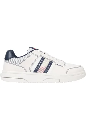 Tommy Hilfiger Schoenen, Heren, Blauw, 44 EU, Blauwe Brooklyn Sneakers voor Mannen