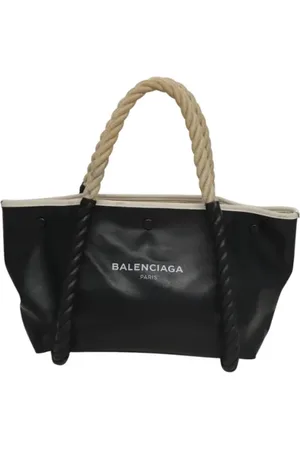 Balenciaga Pre-owned, Dames, Zwart, ONE Size, Leer, Tweedehands leren handtassen