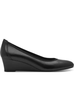 Tamaris Schoenen, Dames, Zwart, 38 EU, Zwarte sleehakken voor vrouwen