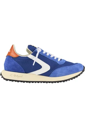 Valsport 1920 Schoenen, Heren, Blauw, 42 EU, Nylon, Vintage Nylon Sneaker Blauw Heren