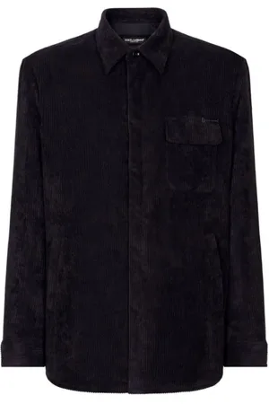 Dolce & Gabbana Overhemden, Heren, Zwart, L, Zwarte Overhemden voor Mannen