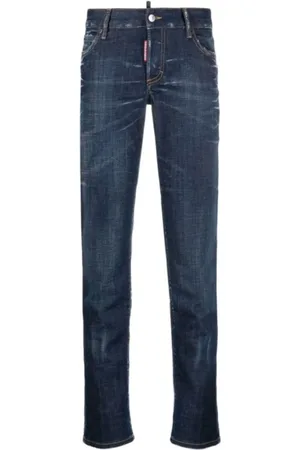 Dsquared2 Jeans, Dames, Blauw, XS, Katoen, Indigo Skinny Jeans