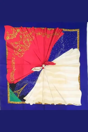 Hermès Pre-owned, Dames, Veelkleurig, ONE Size, Pre-owned Silk scarves