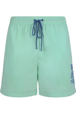 Tommy Hilfiger Badkleding, Heren, Groen, 2Xl, Polyester, Lichtgroene zwemshorts met mesh voering