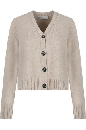 Tory Burch Truien, Dames, , M, Wol, V-Neck Cardigan Sweaters