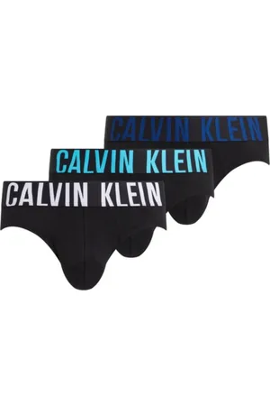 Calvin Klein Ondergoed, Heren, Veelkleurig, S, Hip Brief 3-Pack Zwarte Ondergoed