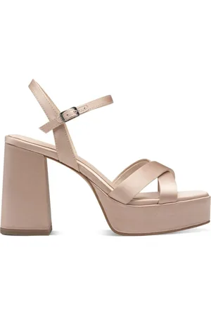 Tamaris Schoenen, Dames, Roze, 36 EU, Roze platte sandalen voor vrouwen