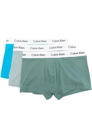 Calvin Klein Ondergoed, Heren, Veelkleurig, XL, Katoen, Boxers 3 Pack Elastische Tailleband