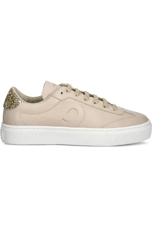Furla Schoenen, Dames, Roze, 39 EU, Leer, Roze Veterschoenen