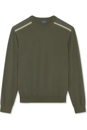 Paul & Shark Sweatshirts & Hoodies, Heren, Groen, 2Xl, Polyester, Luxe Typhoon Platinum Sweater