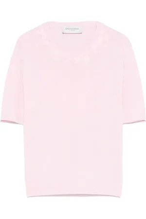 ERMANNO SCERVINO Truien, Dames, Roze, S, Roze & Paarse Maglia Top