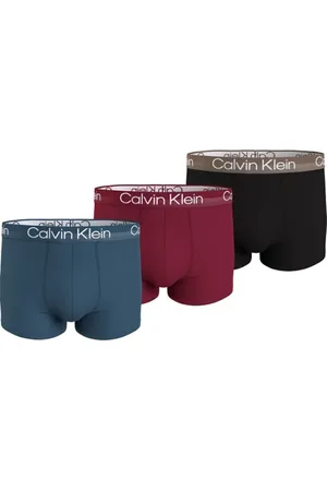 Calvin Klein Ondergoed, Heren, Veelkleurig, M, Boxers 3 Pack Elastische Tailleband