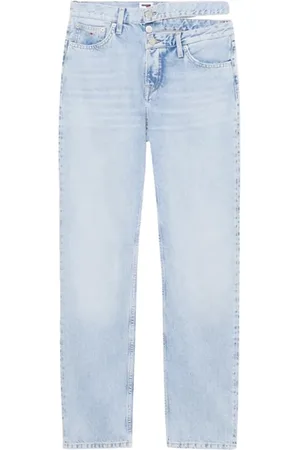 Tommy Hilfiger Jeans, Dames, Blauw, W24, Denim, Klassieke Denim Jeans