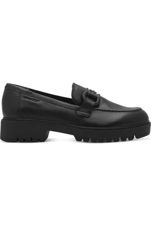 Tamaris Schoenen, Dames, Zwart, 37 EU, Zwarte Gesloten Loafers voor Vrouwen