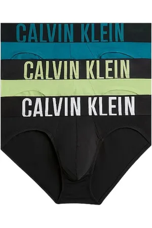 Calvin Klein Ondergoed, Heren, Zwart, S, Hip Brief 3-Pack Zwart Ondergoed
