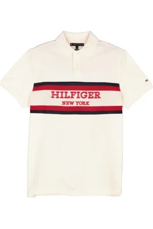 Tommy Hilfiger Tops, Heren, , L, Stijlvolle T-shirts en Polos