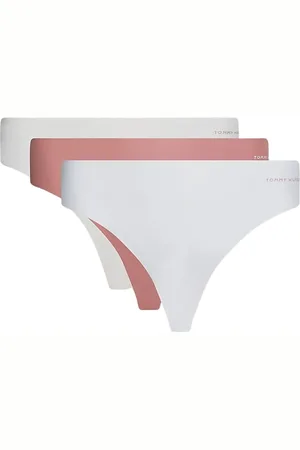 Tommy Hilfiger Ondergoed, Dames, Veelkleurig, M, Katoen, Katoenen Briefs 3-Pack Braziliaans