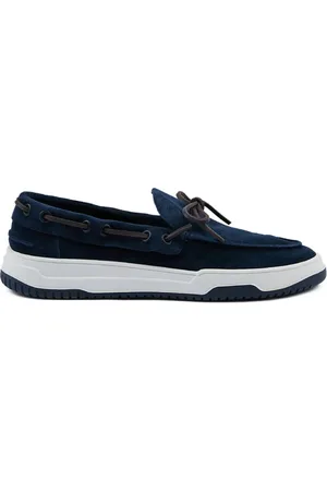 Paul & Shark Schoenen, Heren, Blauw, 44 EU, Leer, Iconische Yacht Club Loafers