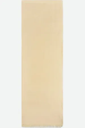Elisabetta Franchi Accessoires, Dames, Geel, ONE Size, Polyester, Jacquard Diamant Pashmina Sjaal