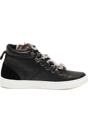 Napapijri Schoenen, Dames, Zwart, 38 EU, Urban Casual Hoge Sneakers Zwart