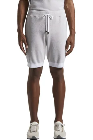 PESERICO SIGN Korte broeken, Heren, Grijs, 2Xl, Katoen, Pu katoen Bermuda shorts