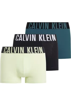 Calvin Klein Ondergoed, Heren, Veelkleurig, L, Katoen, Boxers 3 Pack Elastische Tailleband
