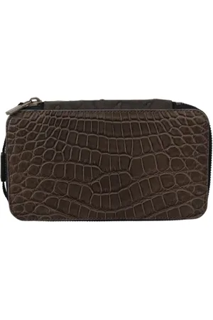 Dolce & Gabbana Pre-owned, Dames, Blauw, ONE Size, Leer, Tweedehands leren handtassen