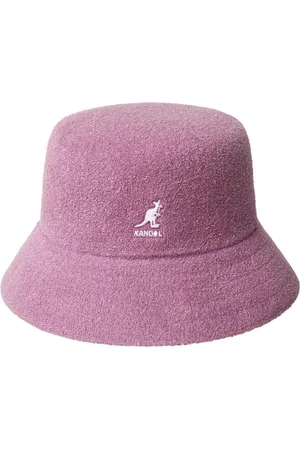 Kangol Accessoires, Dames, Roze, L, Katoen, Roze Katoenen Bucket Hoed Unisex