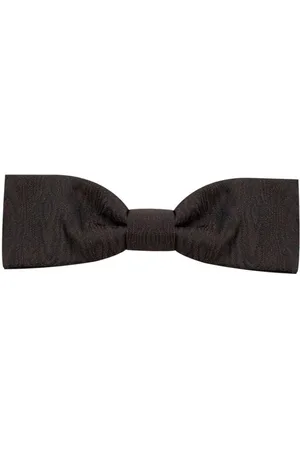 Dolce & Gabbana Accessoires, Heren, Bruin, ONE Size, Bruine Zijden Stropdassen & Vlinderstrik