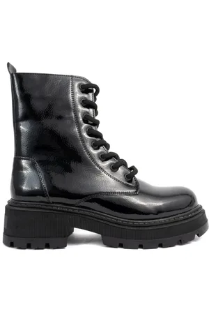 Endless Schoenen, Dames, Zwart, 41 EU, Zwarte Enkellaarzen 77320