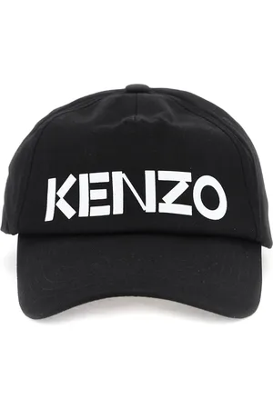 Kenzo Accessoires, Heren, Zwart, ONE Size, Katoen, graphy Baseball Cap