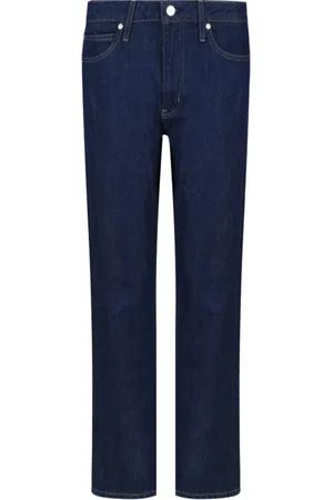 Calvin Klein Jeans, Dames, Blauw, W32, Katoen, Donkerblauwe Slim Jeans