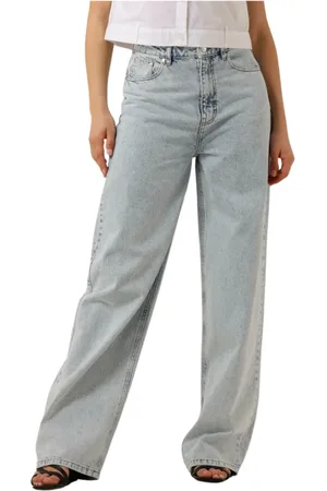 Gestuz Jeans, Dames, Blauw, W30, Wide Jeans Kailygz Hw